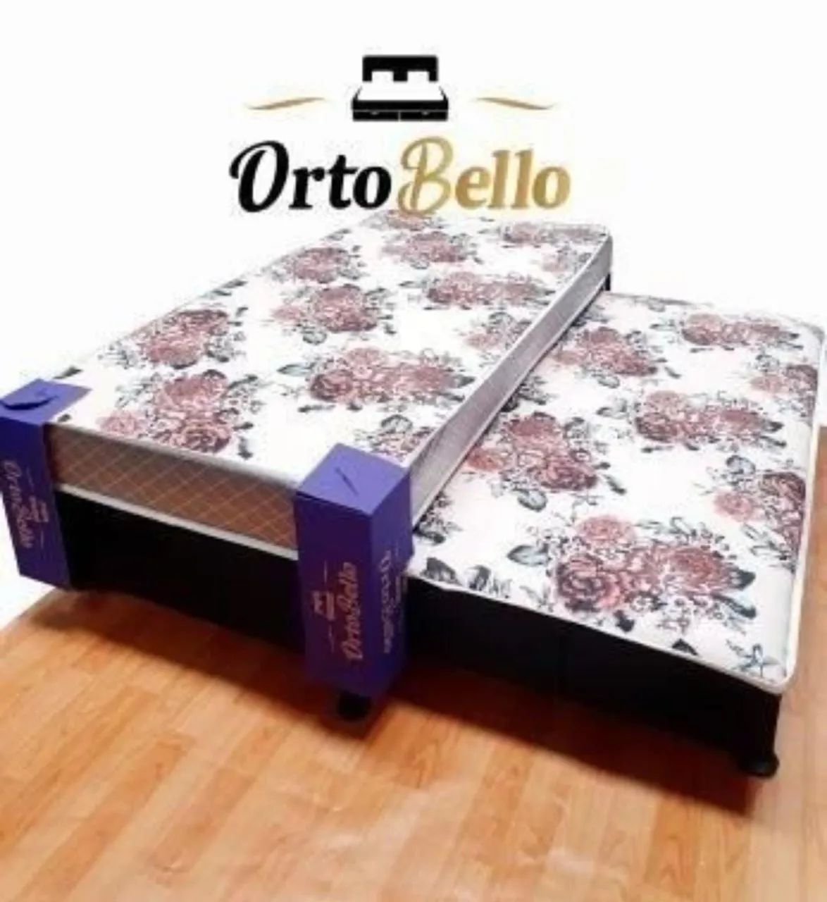 *Cama Solteiro com Auxiliar Lisboa Pronta Entrega 