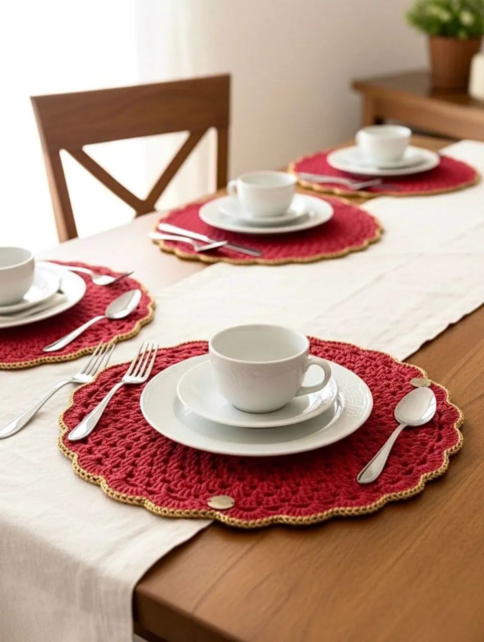 JOGO AMERICANO, SOUSPLATE  $32 unid  - Foto 3