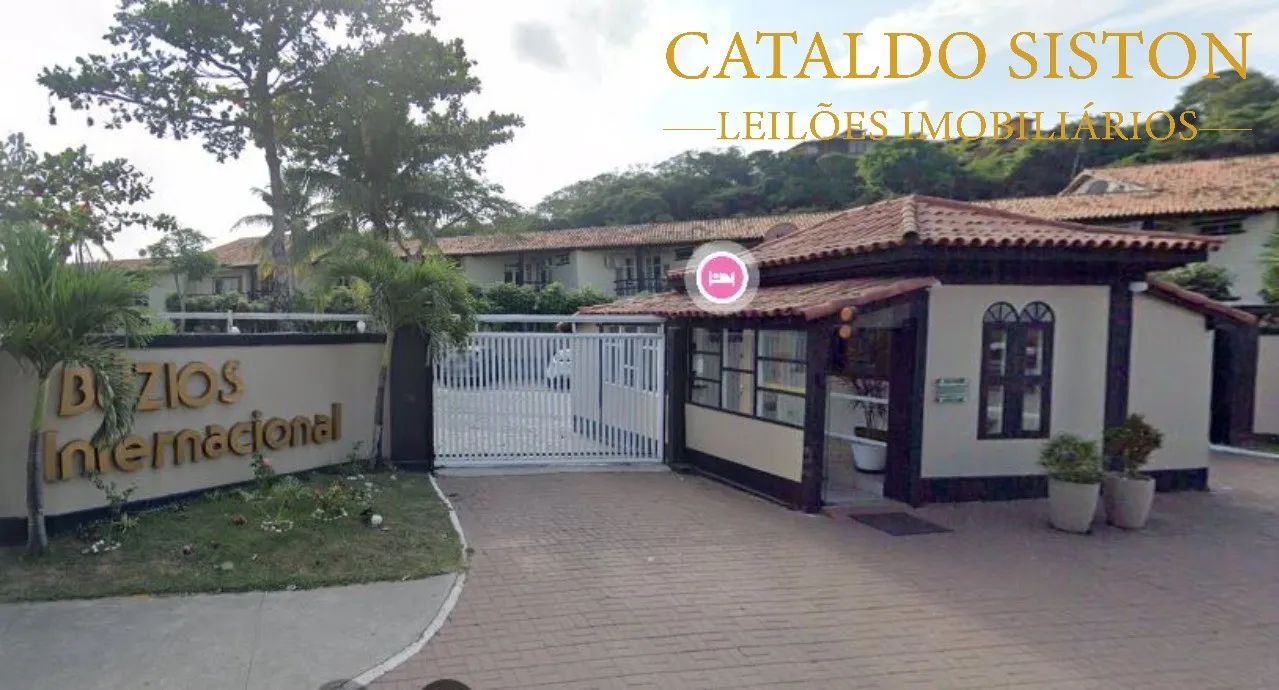 Leilão de apartamento em Armação dos Búzios c/1 vaga de garagem - 58m²