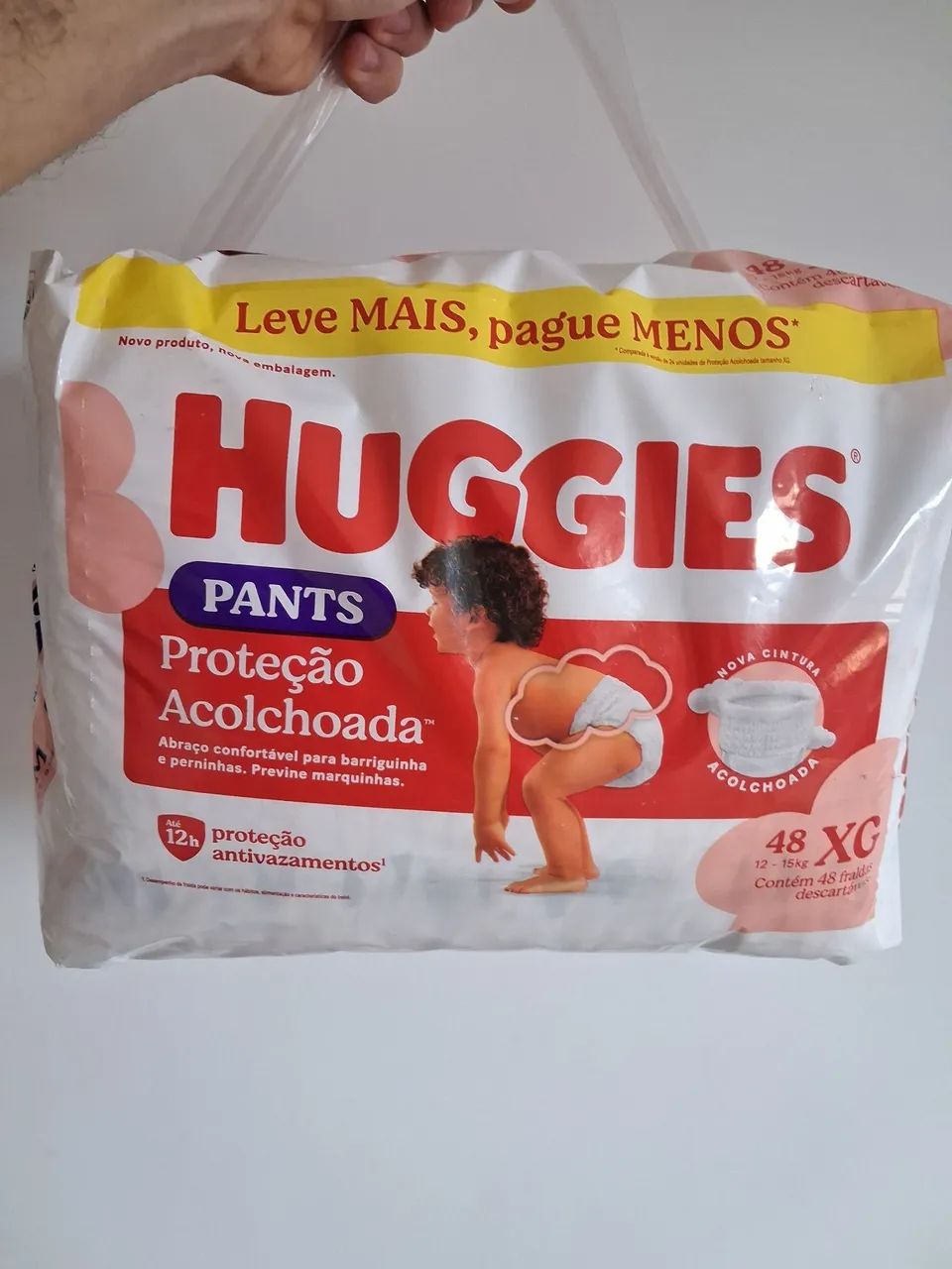 FRALDA HUGGIES ROUPINHA XG