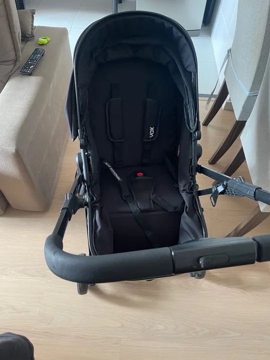 Carrinho De Bebê Moises Passeio Berço Vox Preto Kiddo  - Foto 2