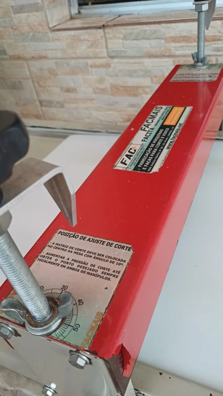 MAQUINA CORTE E VINCO FAC MAIS 40CM - Foto 4
