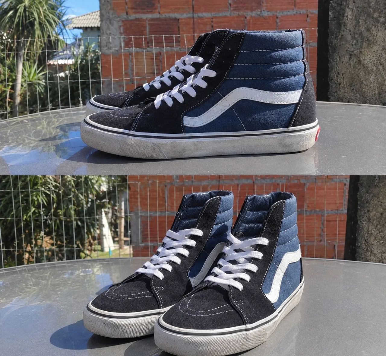 Tênis vans azul skate 41 
