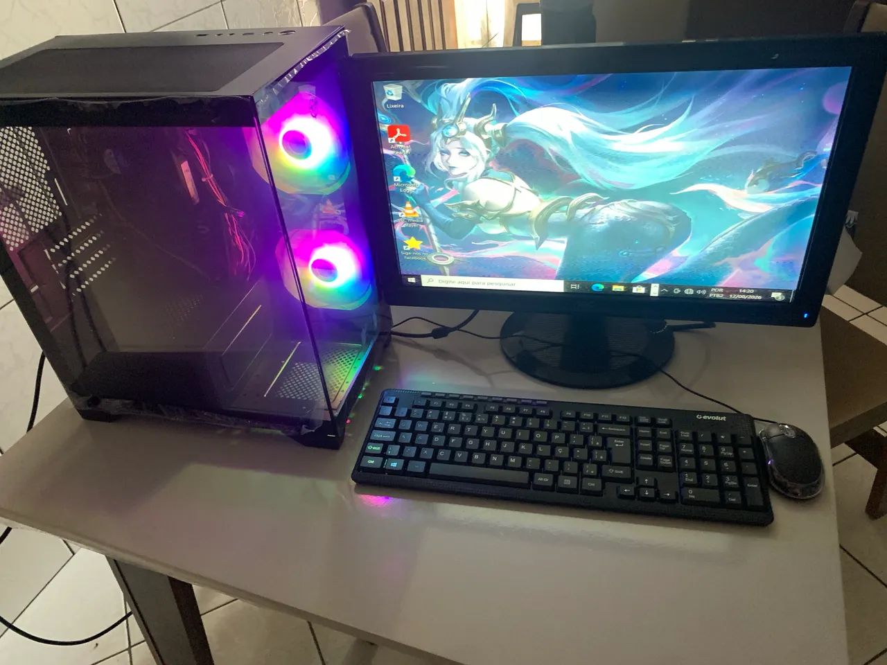 Computador gamer completo aquário  - Foto 2