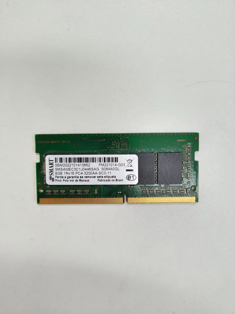 Memória ddr4 8gb - notebook 