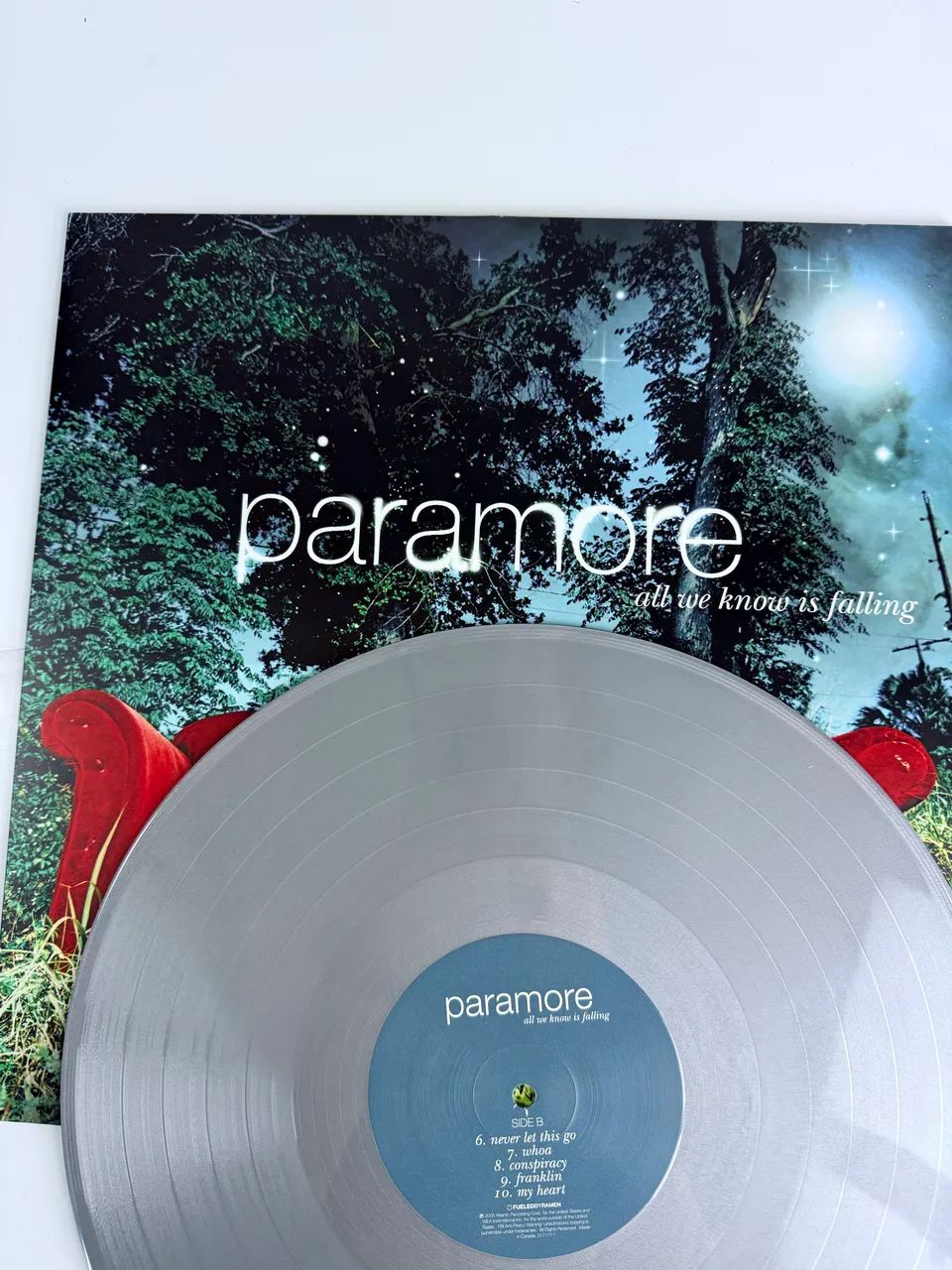 Paramore - All we know is falling (silver vinil)