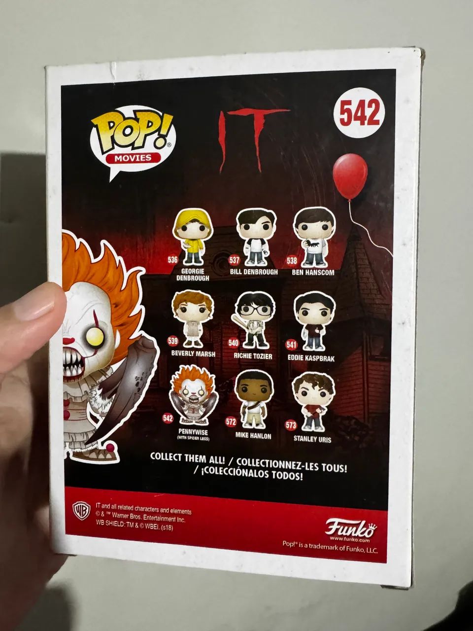 Funko Pop Pennywise IT A Coisa 542 - Foto 3