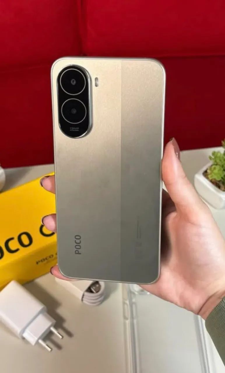 Celular Top - Poco C81 Pro - 128Gb/4Ram - Dourado -- Top
