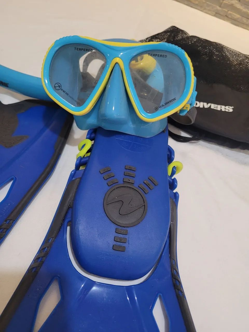 Kit de snorkel infantil marca U.S Divers - Foto 3
