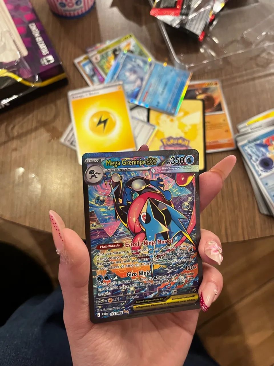 Carta Pokémon greninja ex - Foto 2