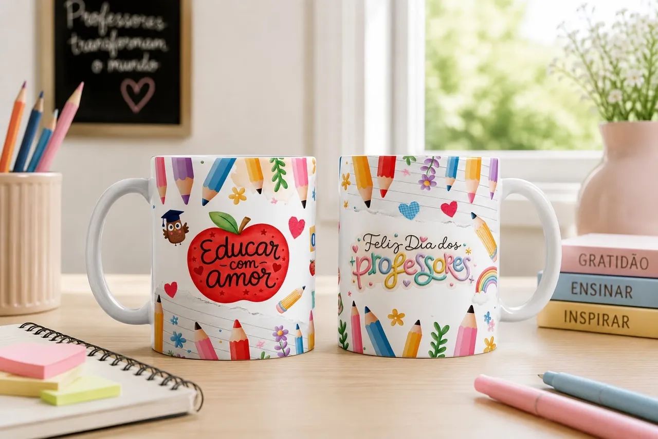 Caneca personalizado dia dos professores ? 