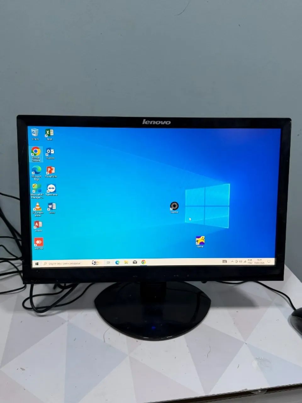Monitor 19 Polegadas Lenovo LS1921wa VGA e DVI - Bom Estado   - Foto 2