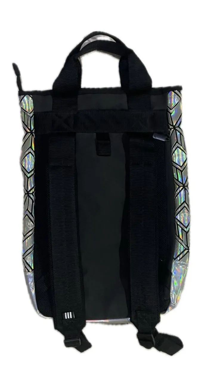 Bolsa/mochila adidas holográfica 
