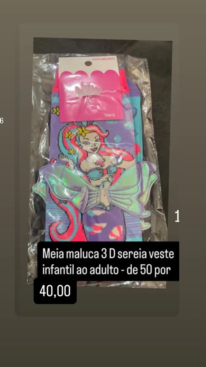 Meia maluca  - Foto 5