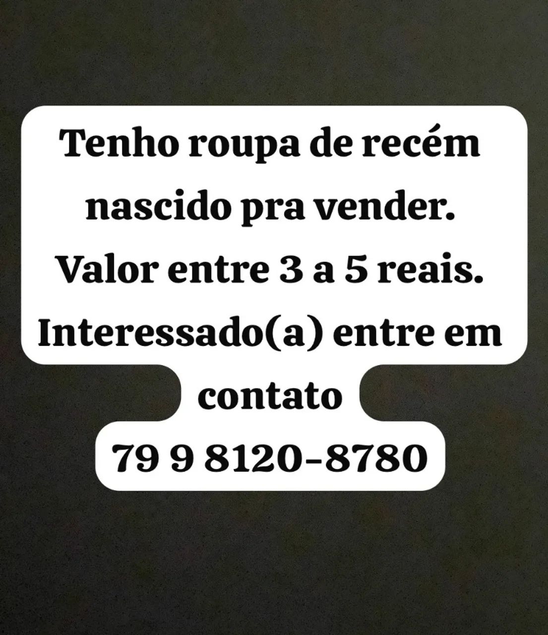 Roupa de bebê TAM RN