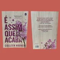 Livro é assim que acaba colleen hoover