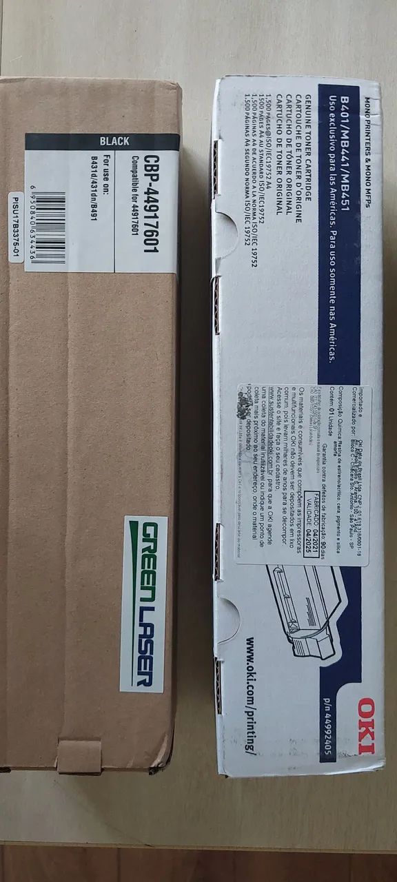TONER OKI MB441/B401/MB451