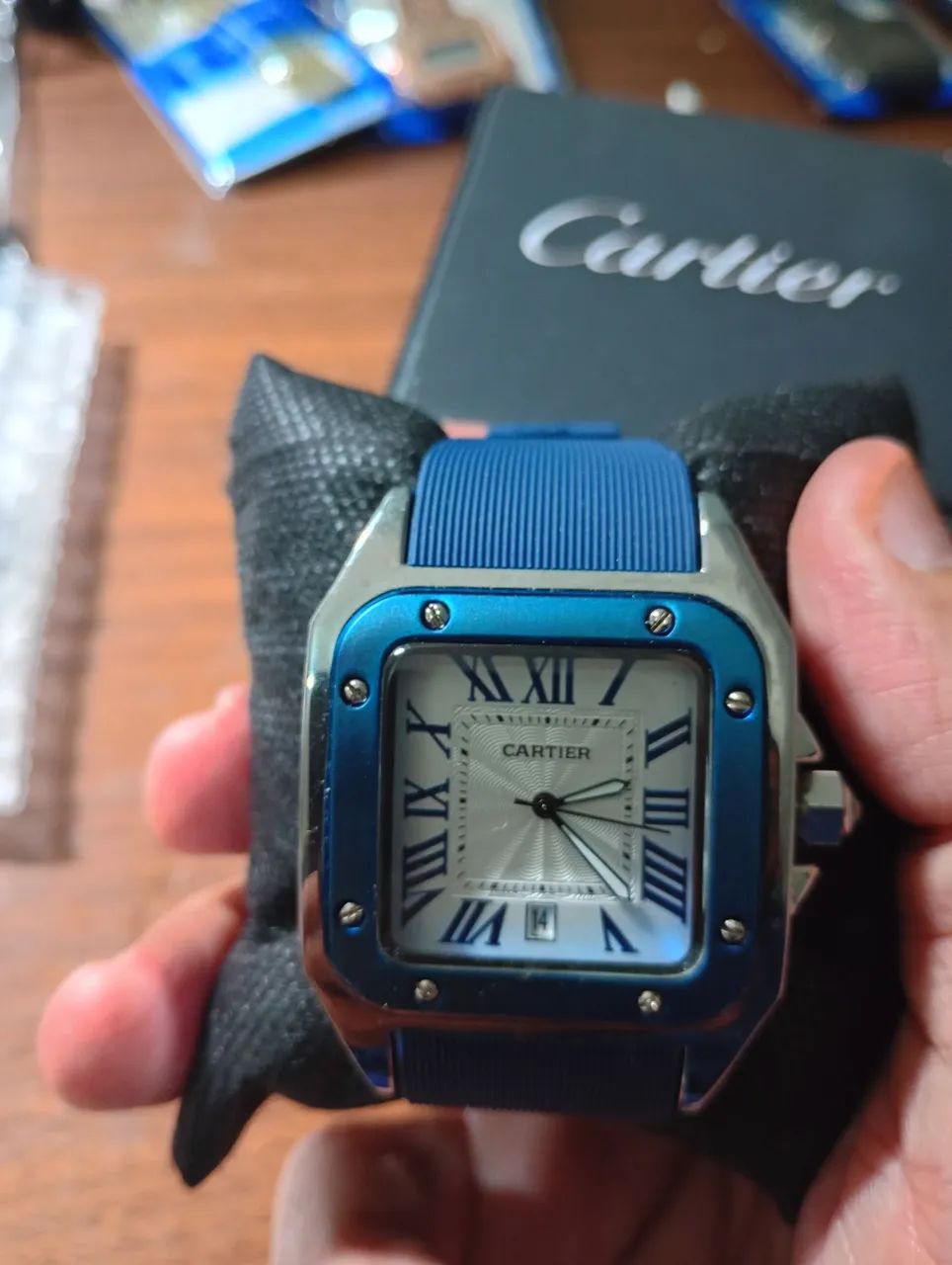 Relógio Cartier masculino 