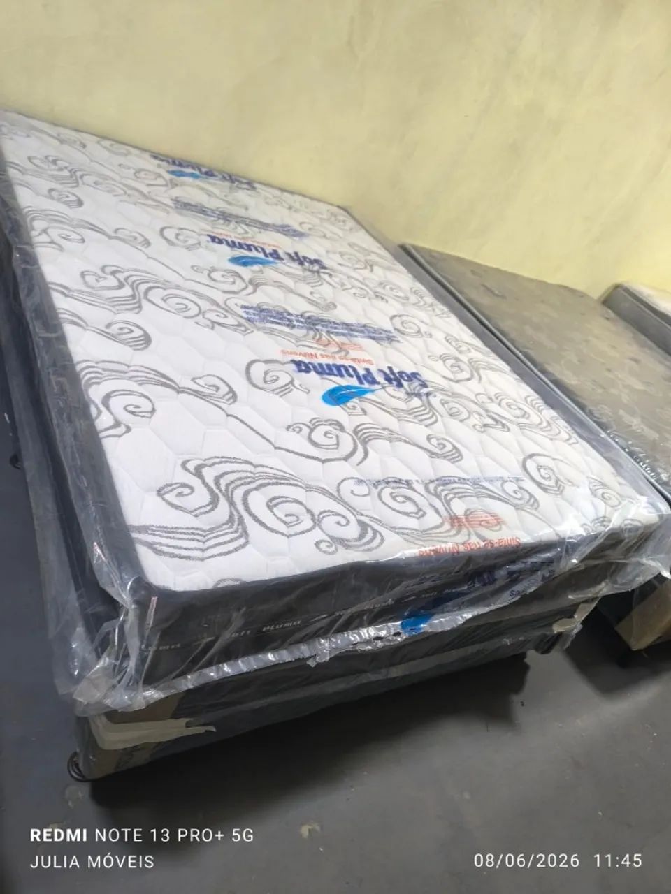 Cama Box Casal Colchão Molas Ensacadas Nova - Entrega Grátis  - Foto 4