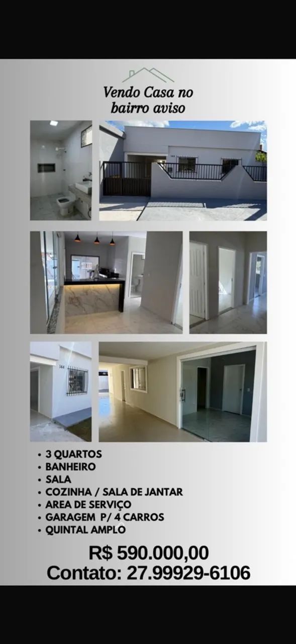 Casa bairro aviso  - Foto 2
