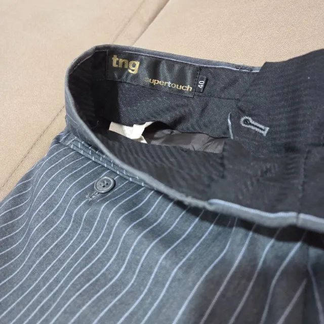 Terno TNG Risca de Giz (Paletó + Calça) - nº 40 - Foto 5