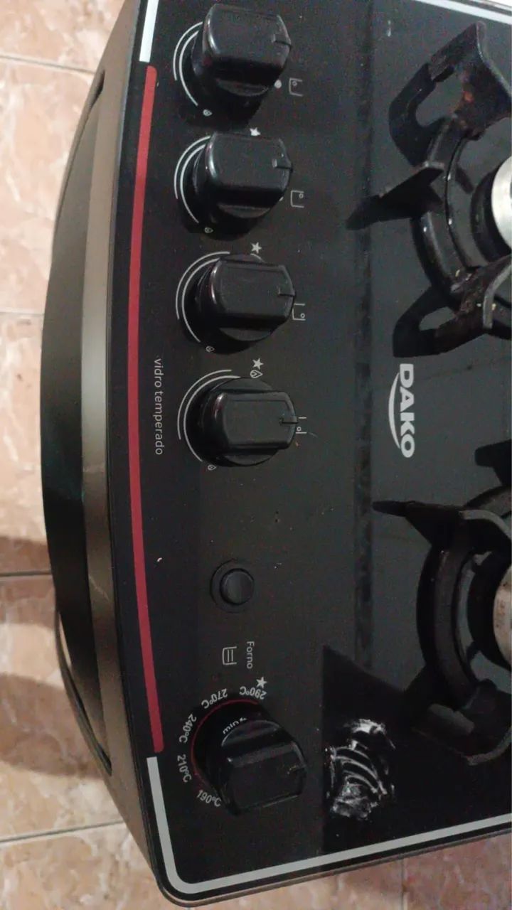 Fogão DAKO 4 bocas Supreme  - Foto 3