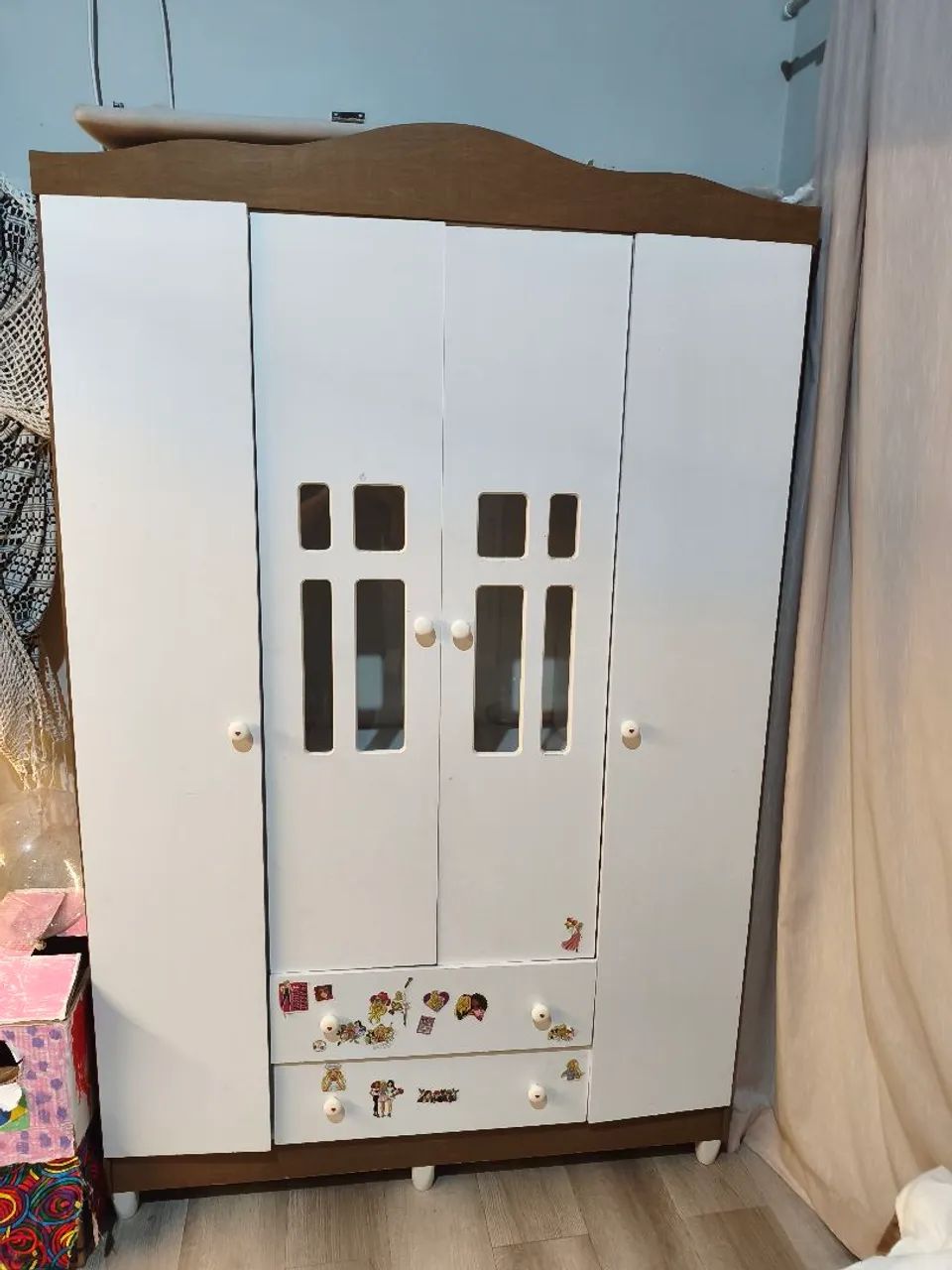 Guarda roupa 4 portas (usado)