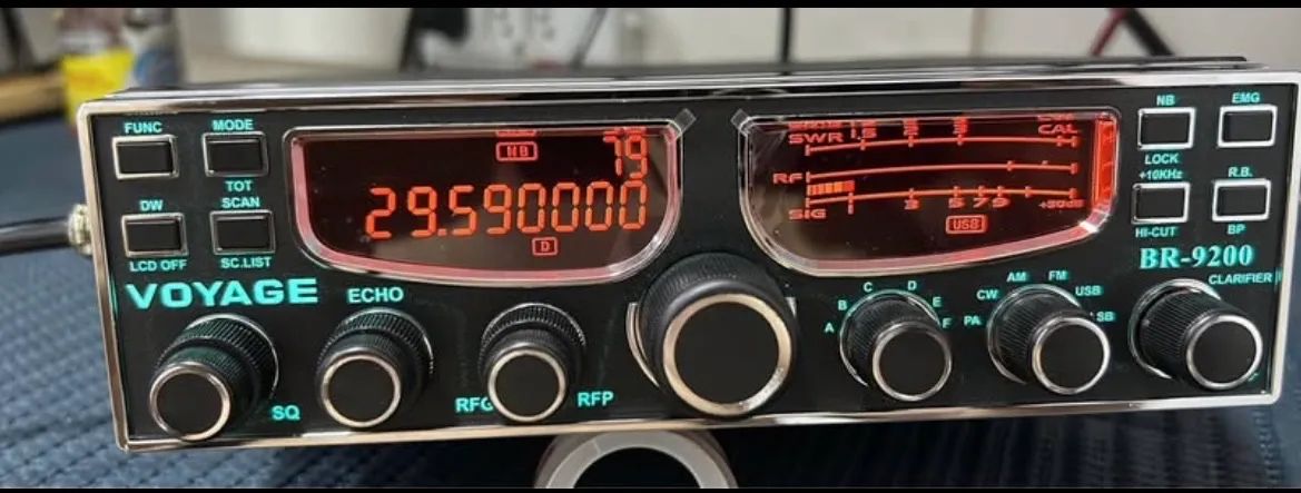 Rádio transceptor Voyager Br-9200 Anatel  - Foto 3