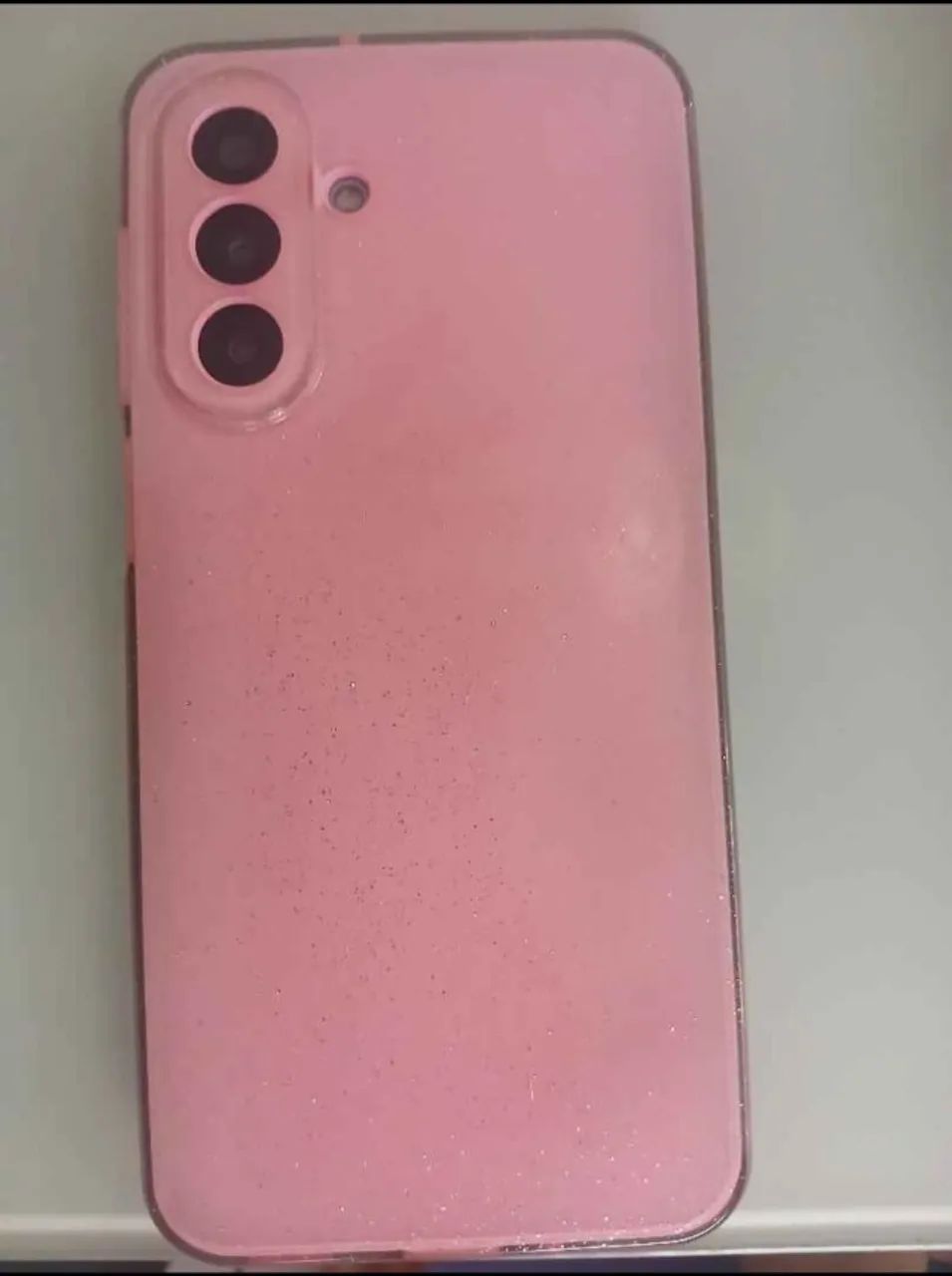 Celular A17   com caixa e com nota fiscal, acompanha carregador, a capinha e a película  - Foto 3