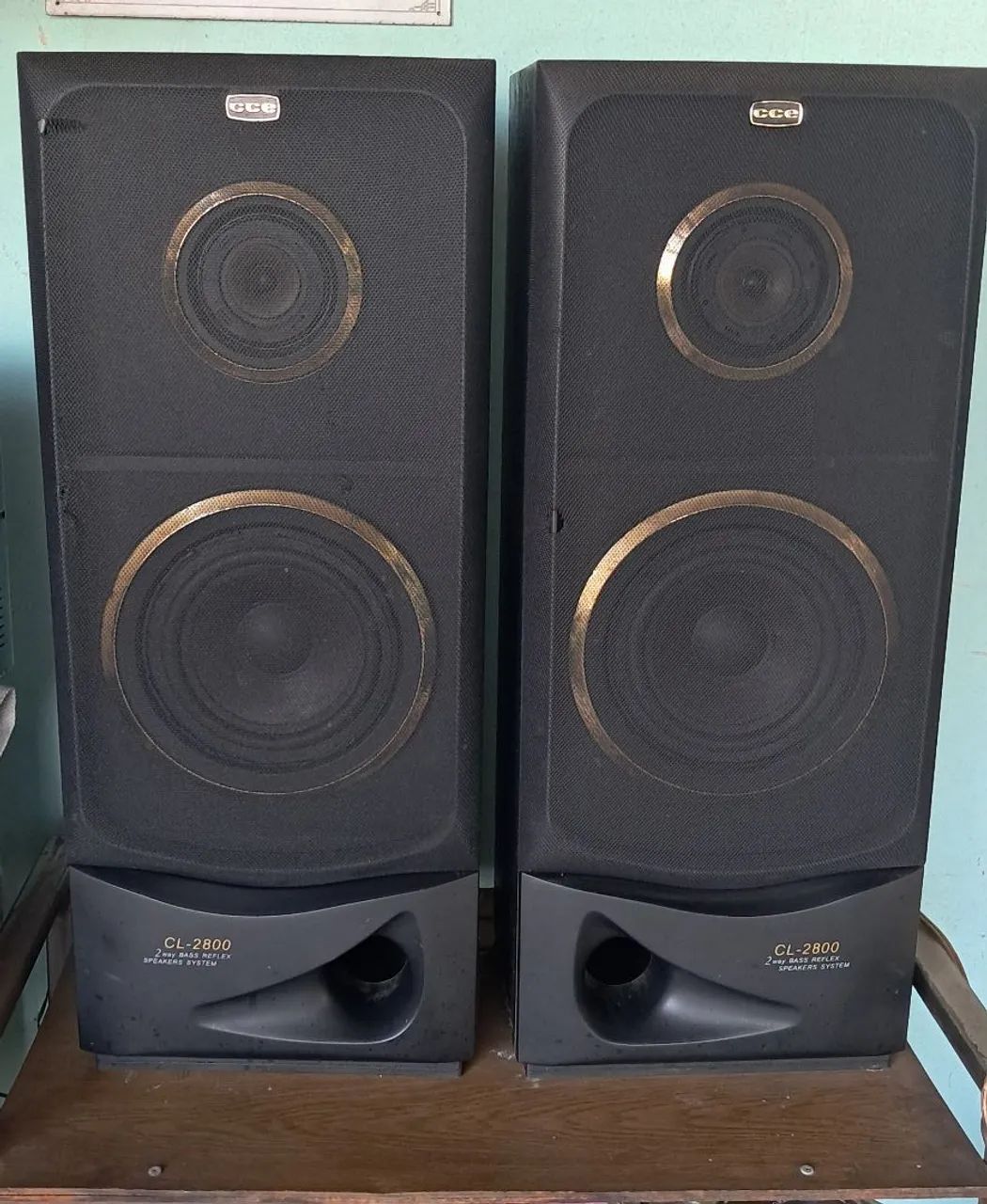 Par de Caixas de Som CCE CL- 2800