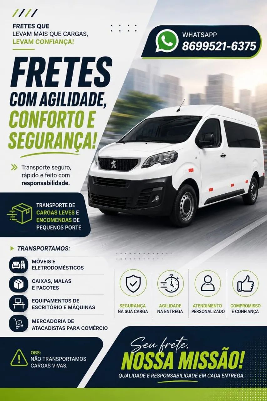 Fazemos Fretes 