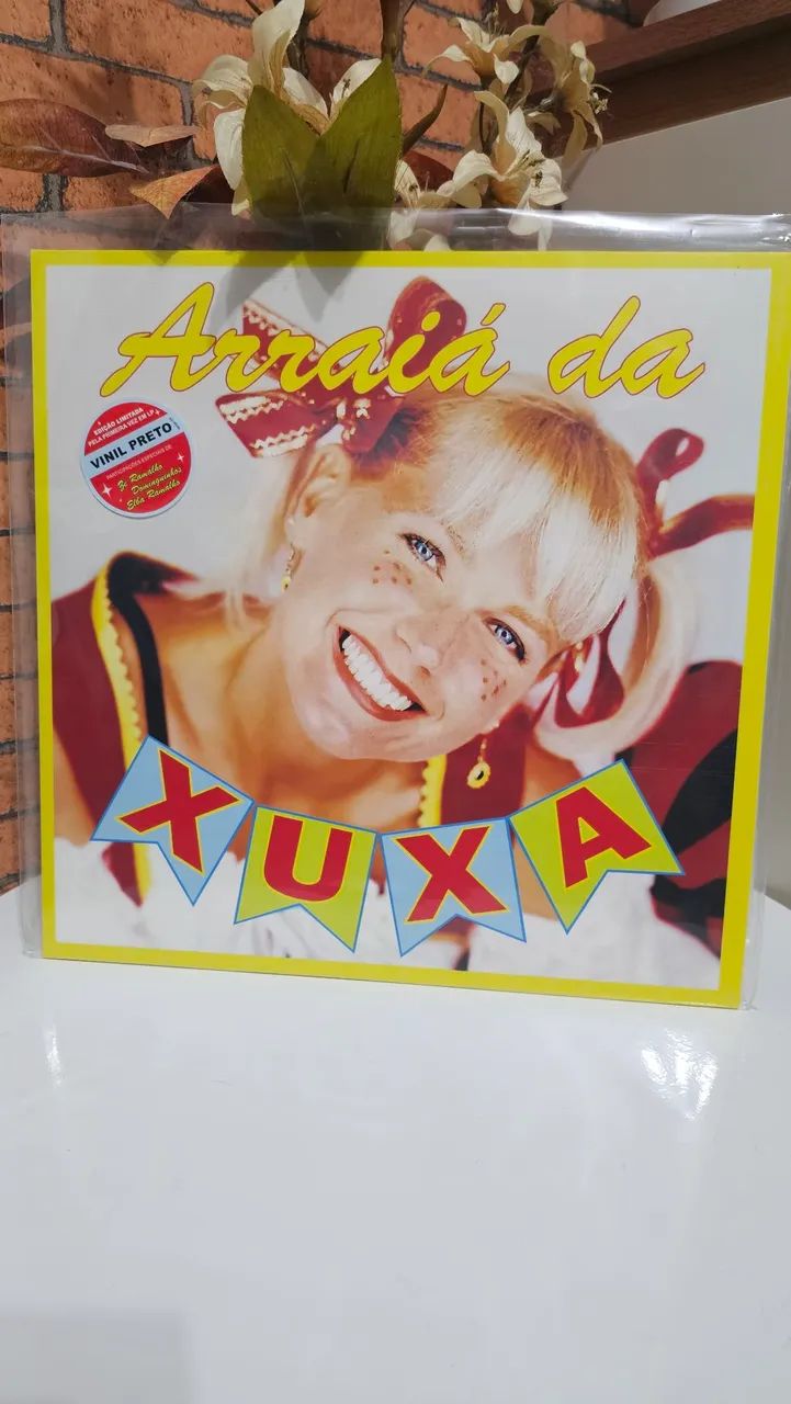 Arraiá da Xuxa - disco de vinil (preto)