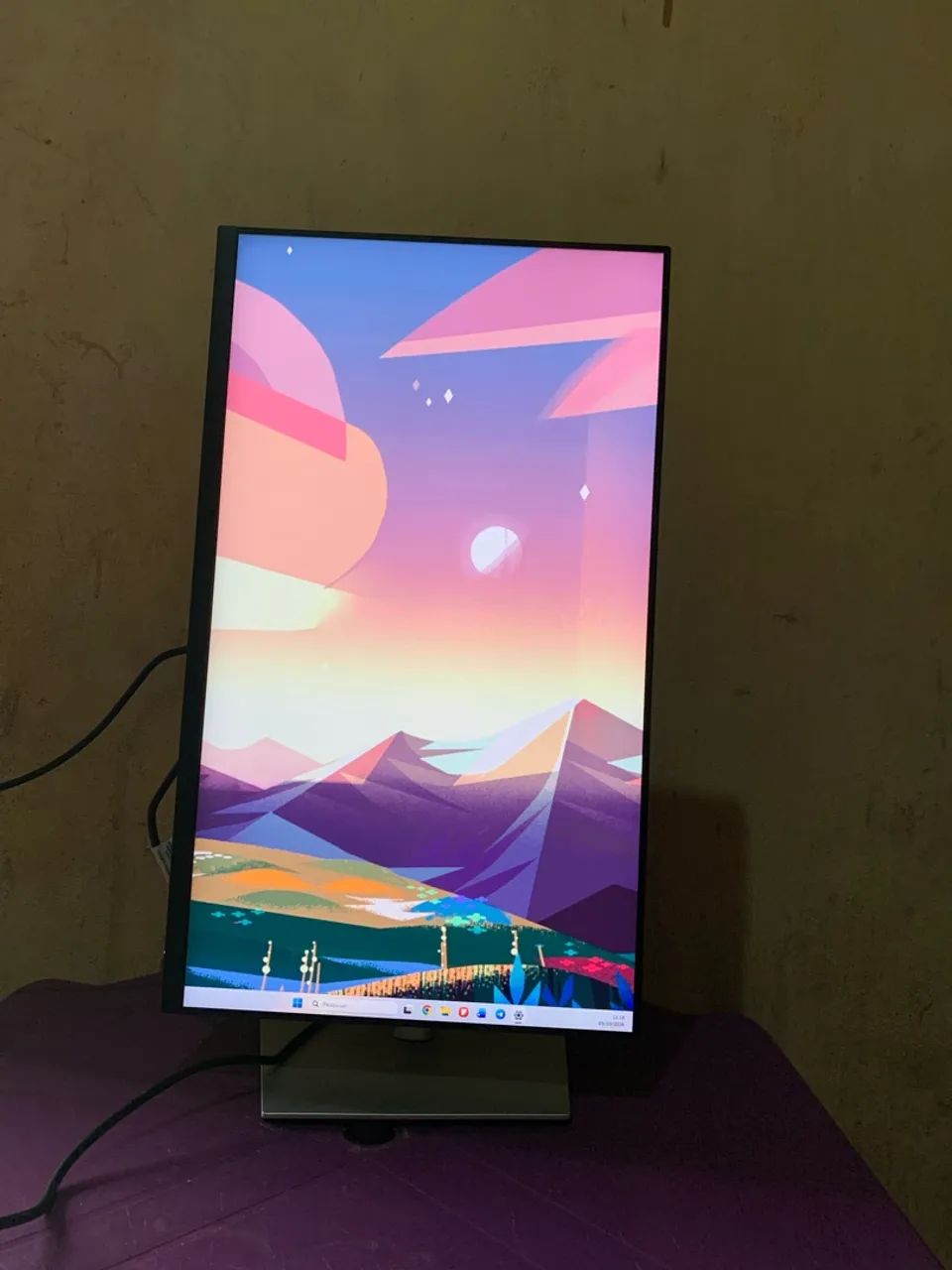 Monitor Dell P2722h Preto Usado  - Foto 3