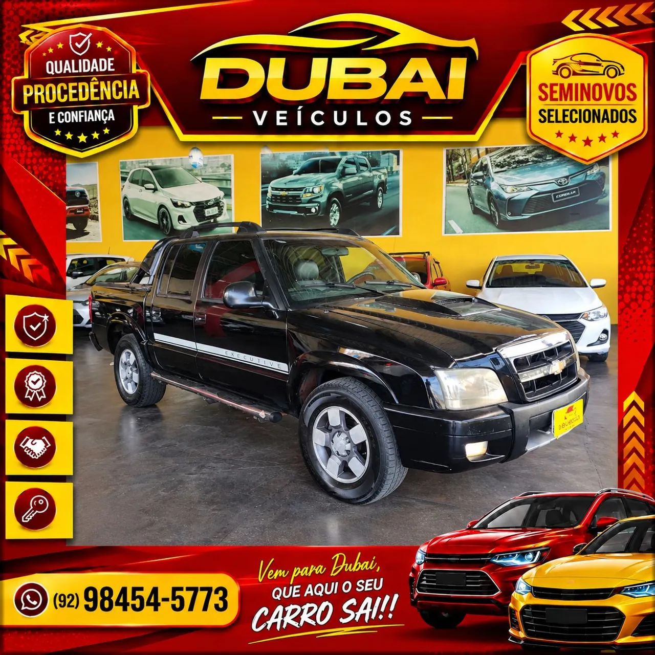 Chevrolet S10 S10 P-Up Executive 2.4 MPFI F.Power CD 2011