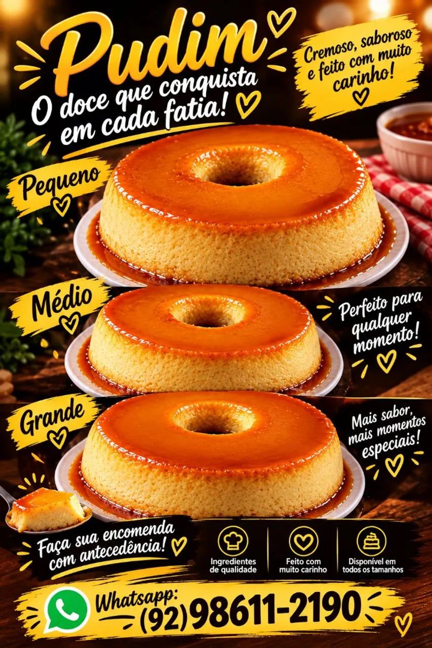 Bolos com cobertura de chocolate e vulcão  - Foto 3