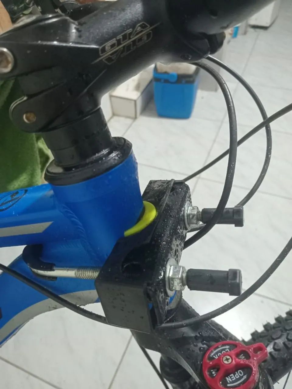Cadeirinha de bicicleta/nunca usada - Foto 5