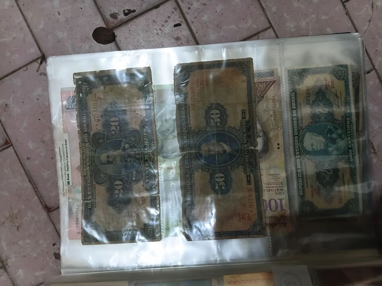 Coleção de cedulas e moedas - Foto 4