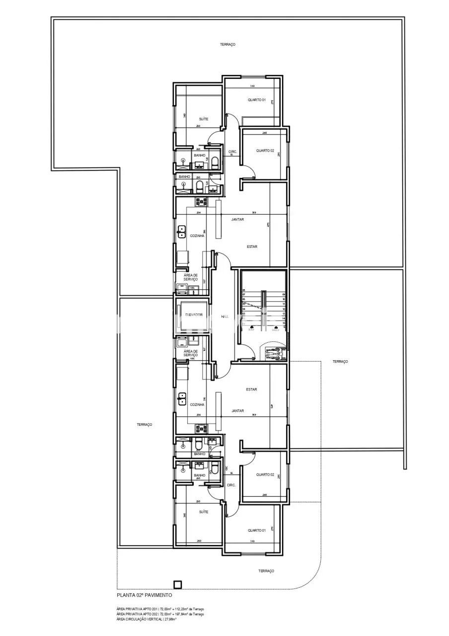 Apartamento área privativa 2° Andar - Foto 5