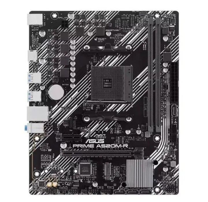 Placa mãe AM4 A520M-R   !!!praticamente nova!!!