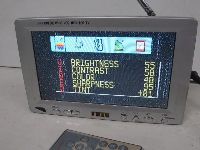 monitor tv lcd 7 polegadas - Foto 2