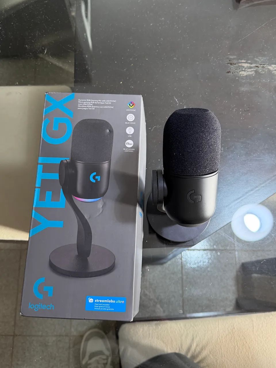 Microfone Logitech YetiGX