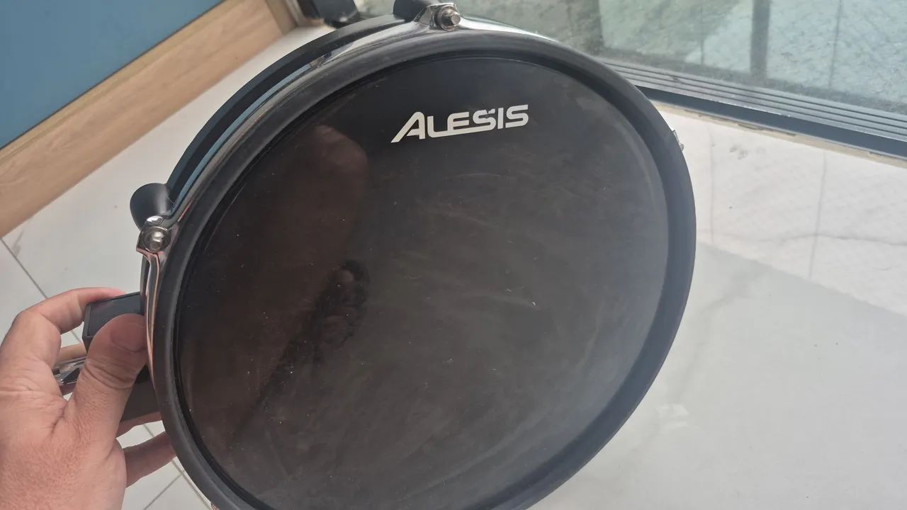 Pad bateria eletrônica alesis 12 polegadas - Foto 4