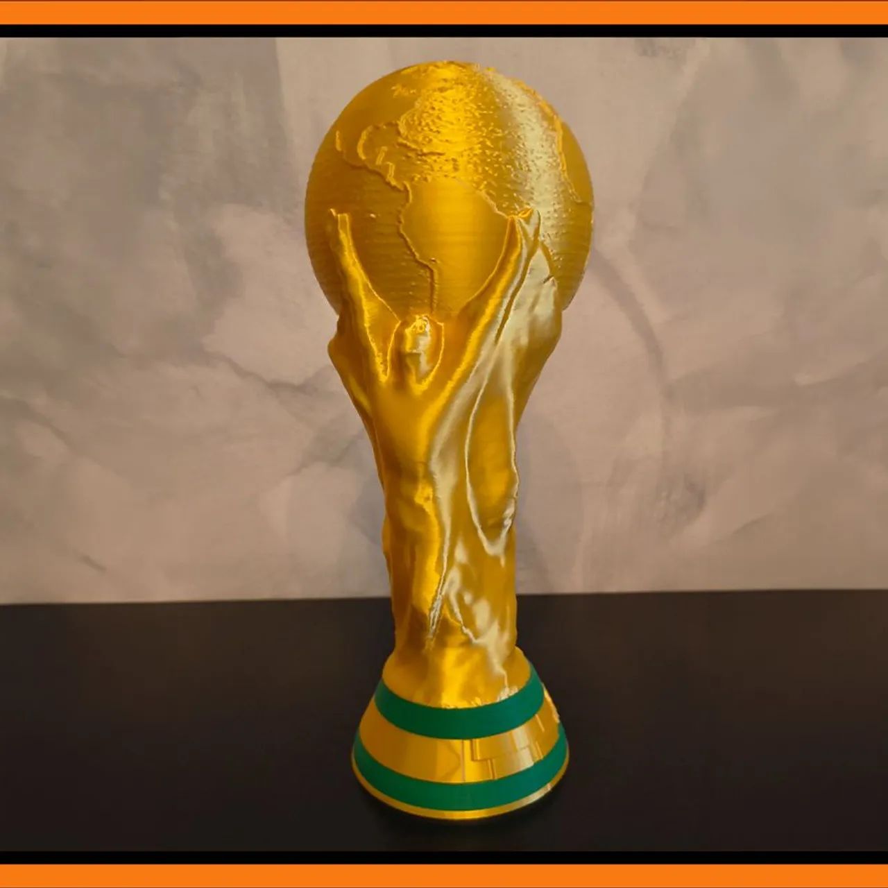 Taça Copa do Mundo 27cm - Impressão 3D  - Foto 3