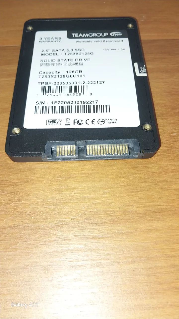 SSD SATA 128GB TEAMGROUP - Foto 3