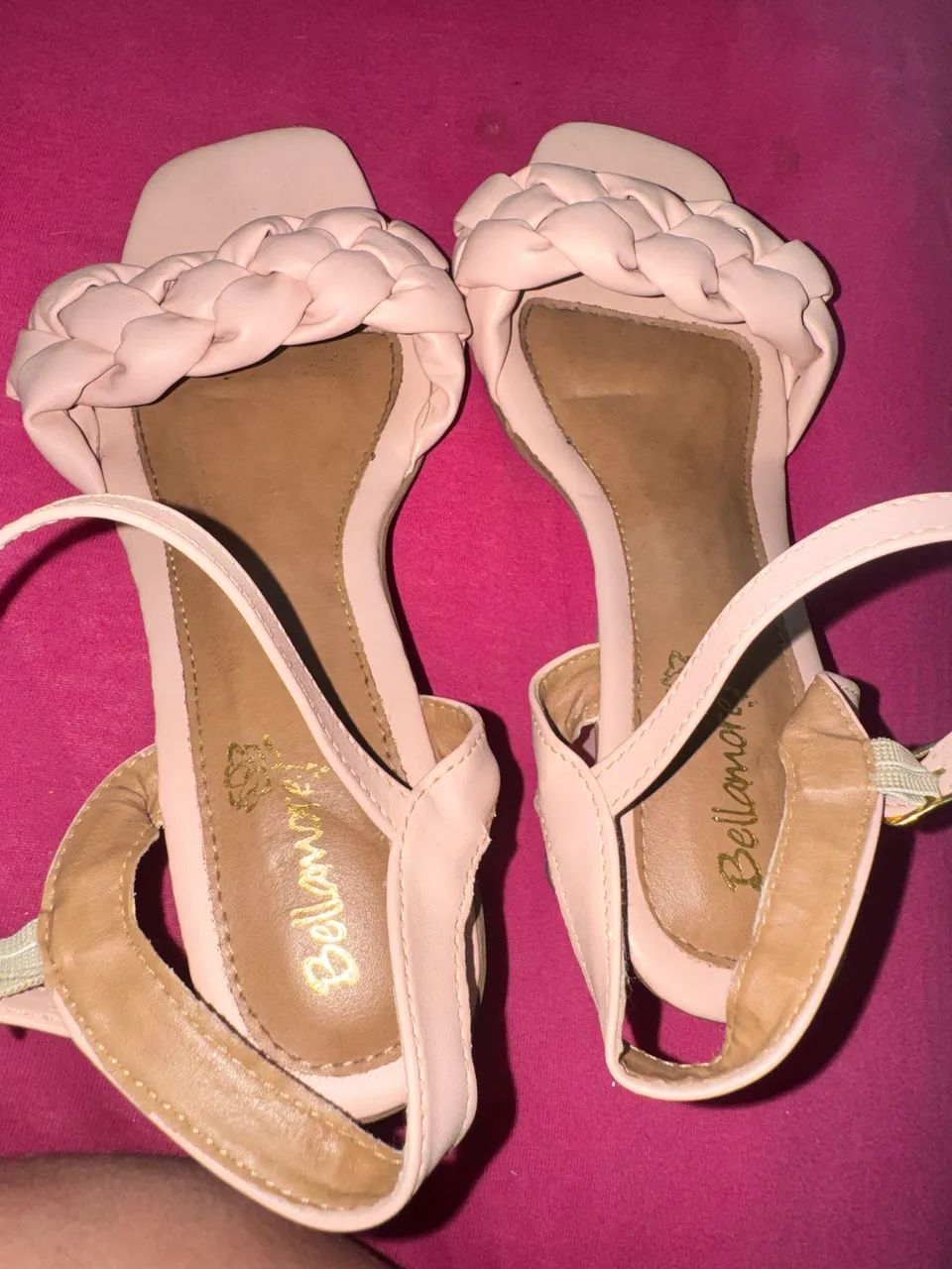 Sandália bellamore rose trançada  - Foto 2
