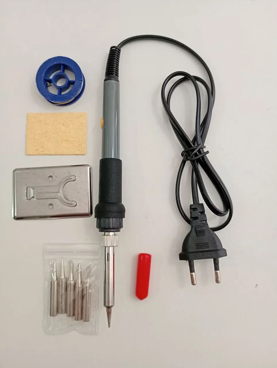 Ferro de solda + acessorios Produto NOVO e TESTADO - 