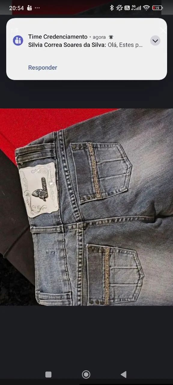 Calça jeans nova