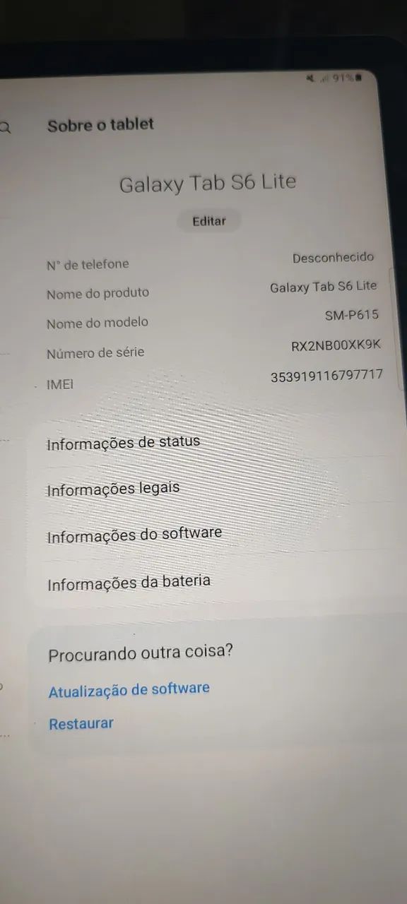 Tablet Samsung S6 Lite - Foto 4