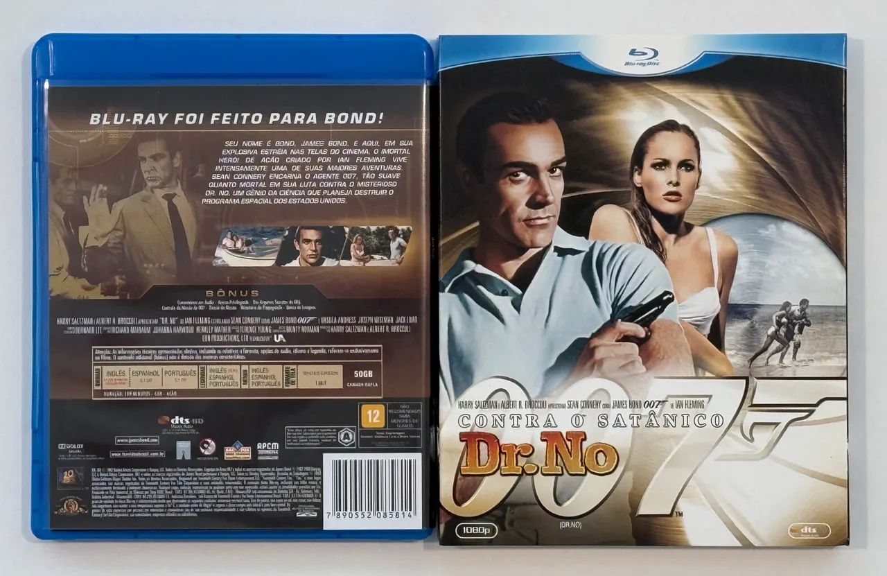 Blu-Ray 007 Contra o Satânico Dr. No (original) - Foto 2
