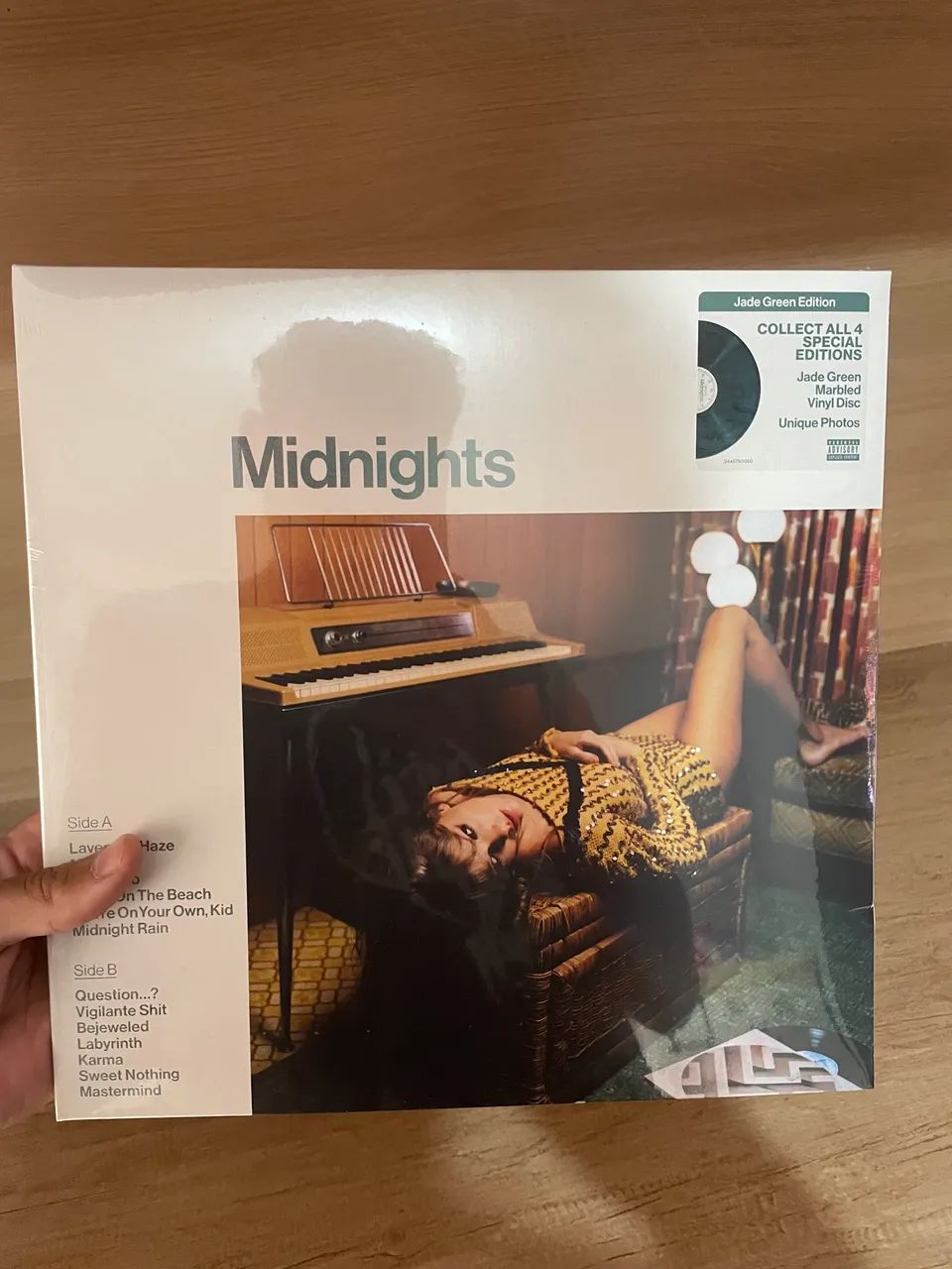Vinil  Midnights Taylor Swift Jade Green